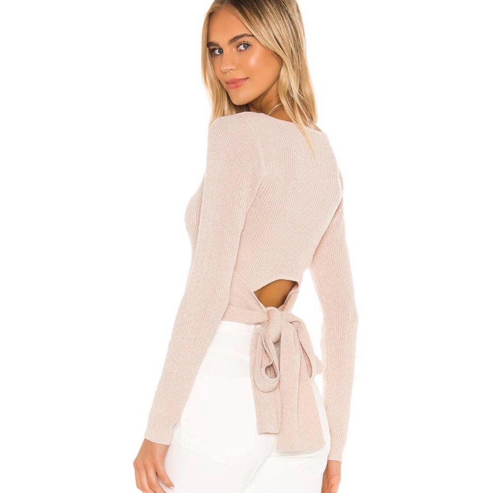 Majorelle Bicoastal Sweater in Blush